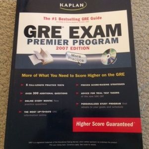 GRE EXAM #1 Bestselling GRE Guide Sealed CD